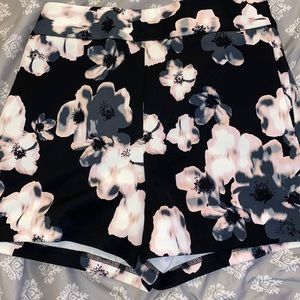 Express floral shorts